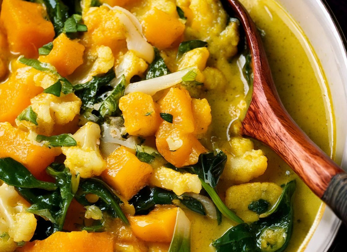 Easy Coconut Curry With Basmati Rice