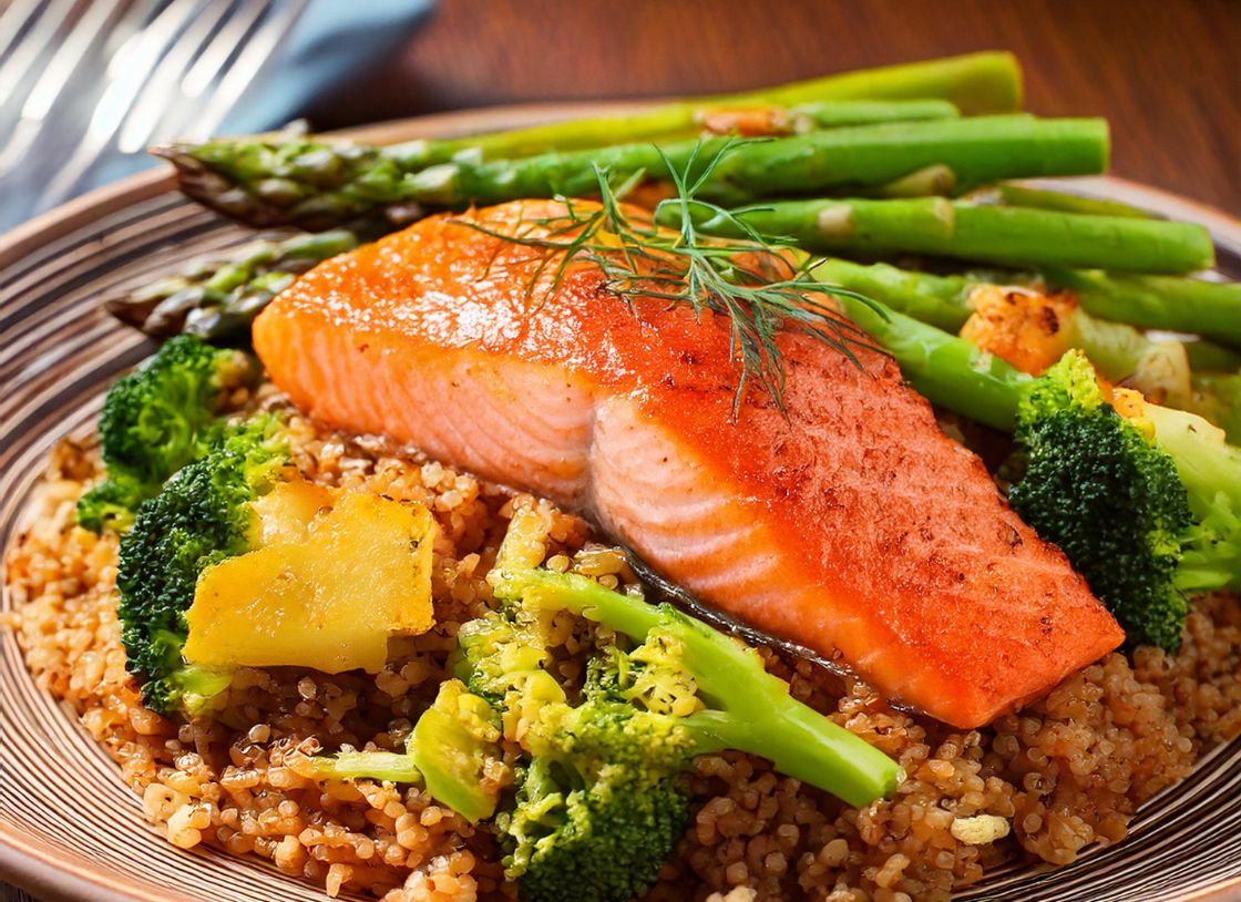 Orange Moroccan Roast Salmon