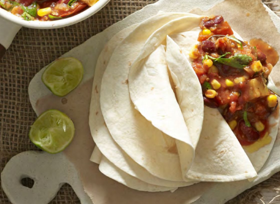 Mexican Vegetable Tortillas
