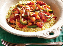Moroccan Chickpea Vegetable Tagine