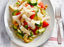 Pan-Fried Fish With Cashew Noodle Salad