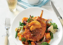 Pork Medallions With Apple Chutney Sauce