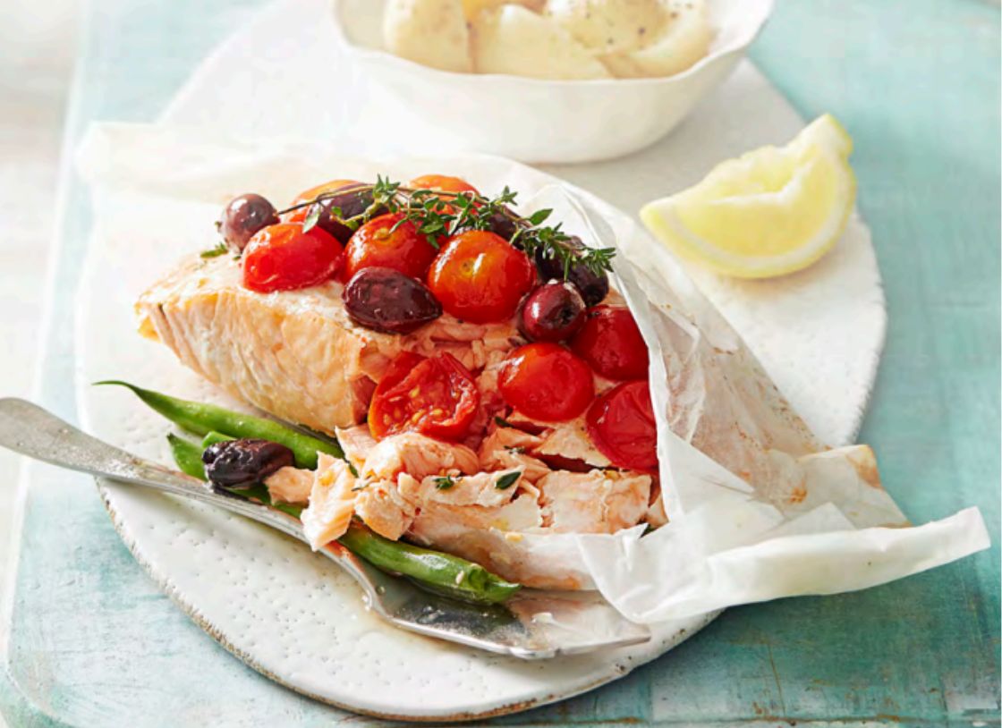 Salmon En Papillote