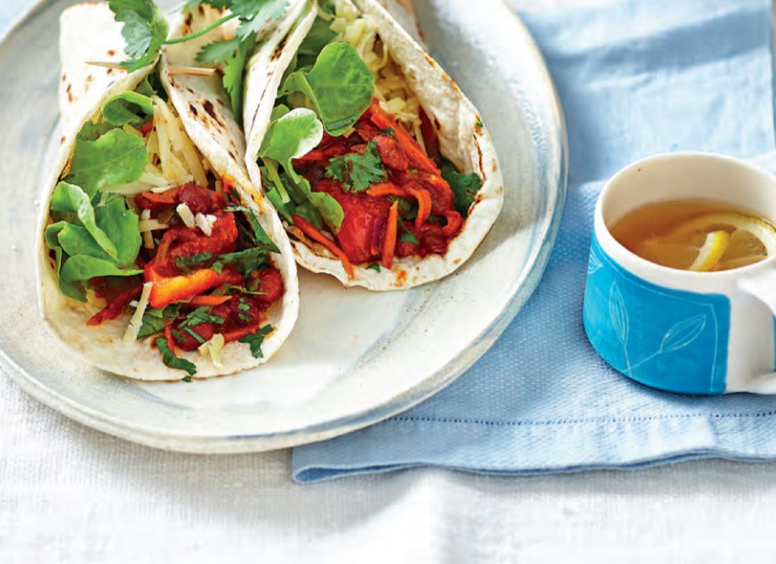 Tex Mex Vegetable Burritos
