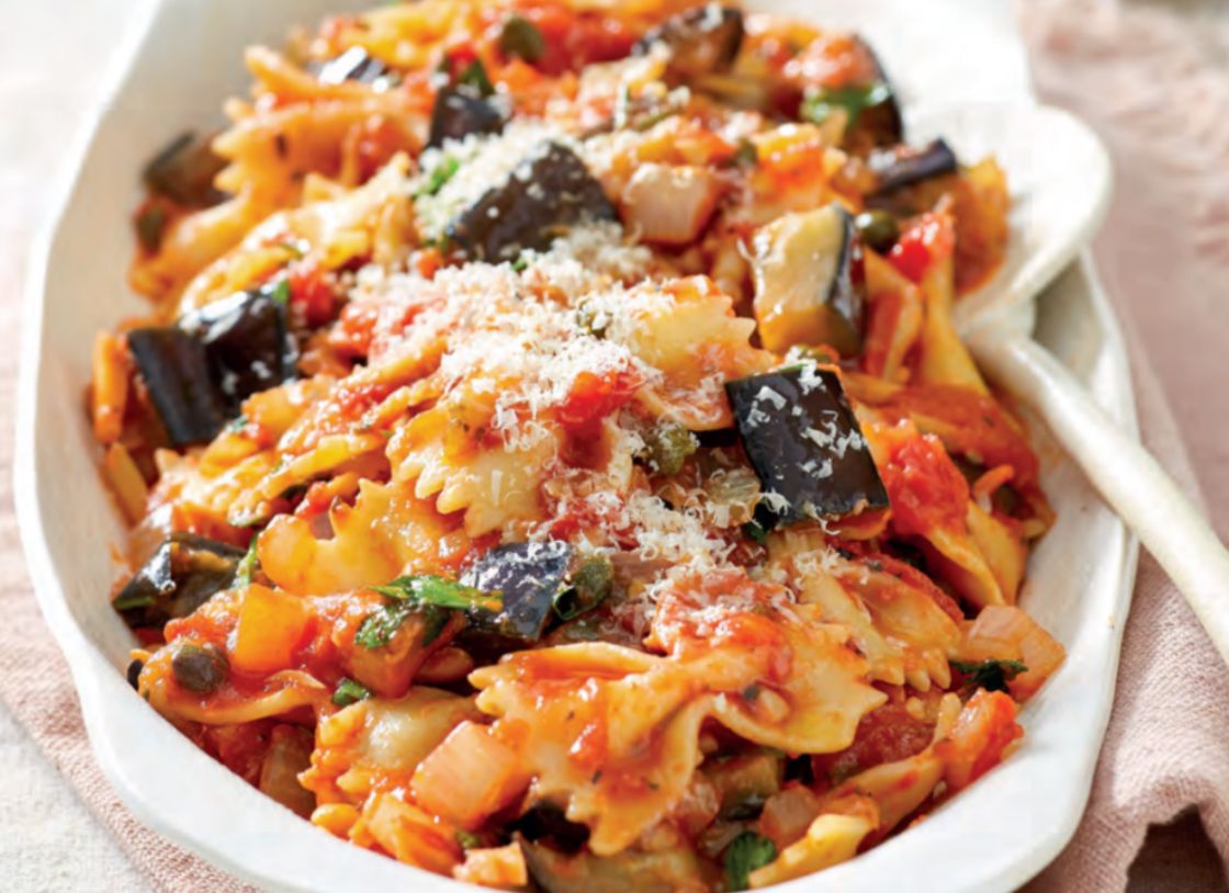 Sicilian Caponata Farfalle