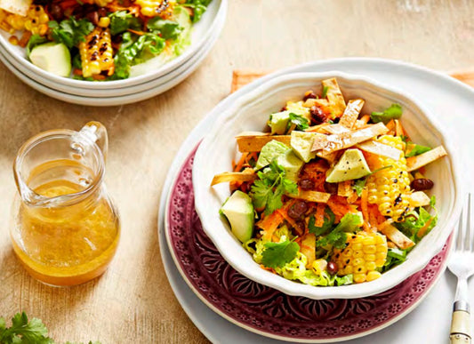 Charred Corn And Bean Mexican Salad (G-F)