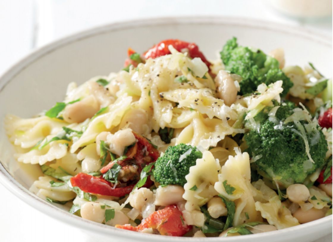 White Bean And Broccoli Farfalle