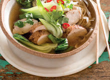 Five Spice Chicken With Asian Broth