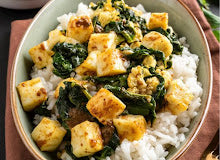 Spiced Cauliflower & Halloumi Rice