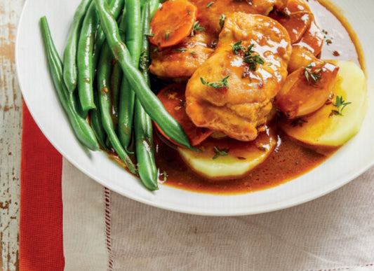 Braised Balsamic Rosemary Chicken