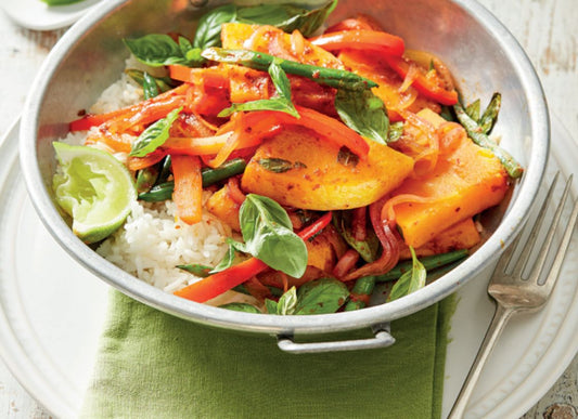 Chilli Jam Pumpkin Stir-Fry